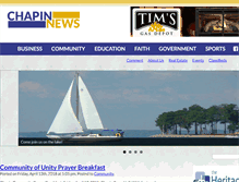 Tablet Screenshot of chapinnews.com
